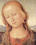 Pietro Perugino Johannes dem Taufer oil painting